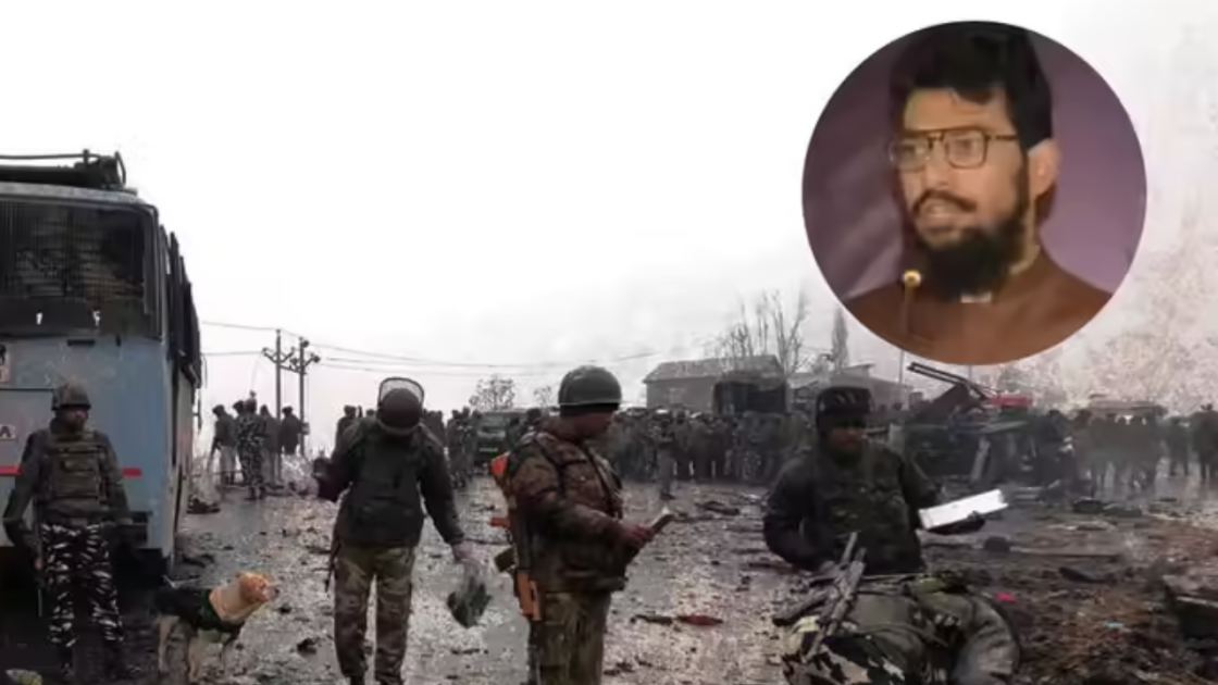 Hizbul &amp; Al Badr chiefs join ISI men at burial of Pulwama mastermind Hamza Burhan in Pak