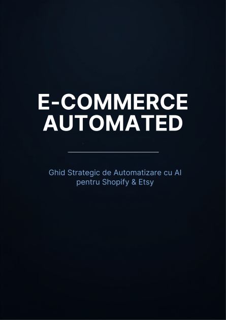 E-COMMERCE AUTOMATED — Ghid Strategic de Automatizare cu AI pentru Sho