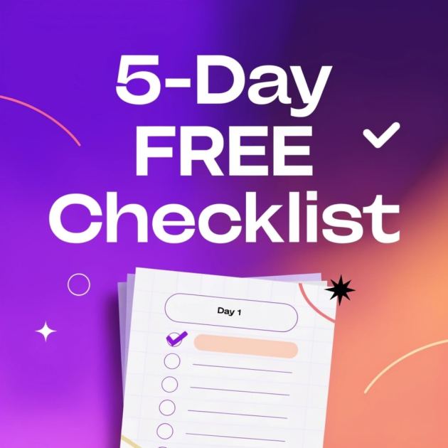 Free 5-Day Checklist: Find Your Digital Product Idea
