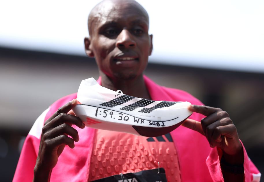 Sabastian Sawe Wore This New $500 Super Shoe During His Sub-2 Hour Marathon
