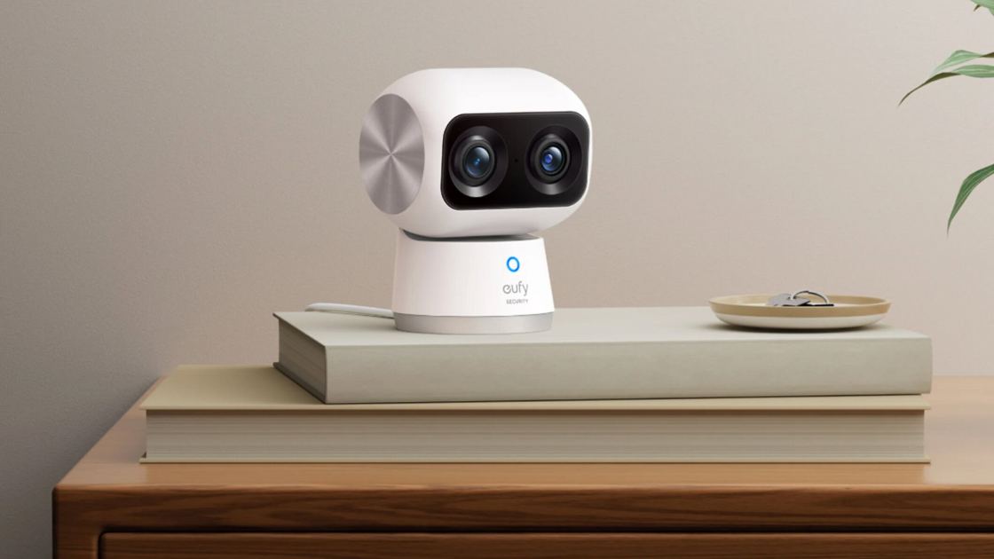 Need one camera to watch the whole room? The Eufy Indoor Cam S350 is just dropped to $99.99