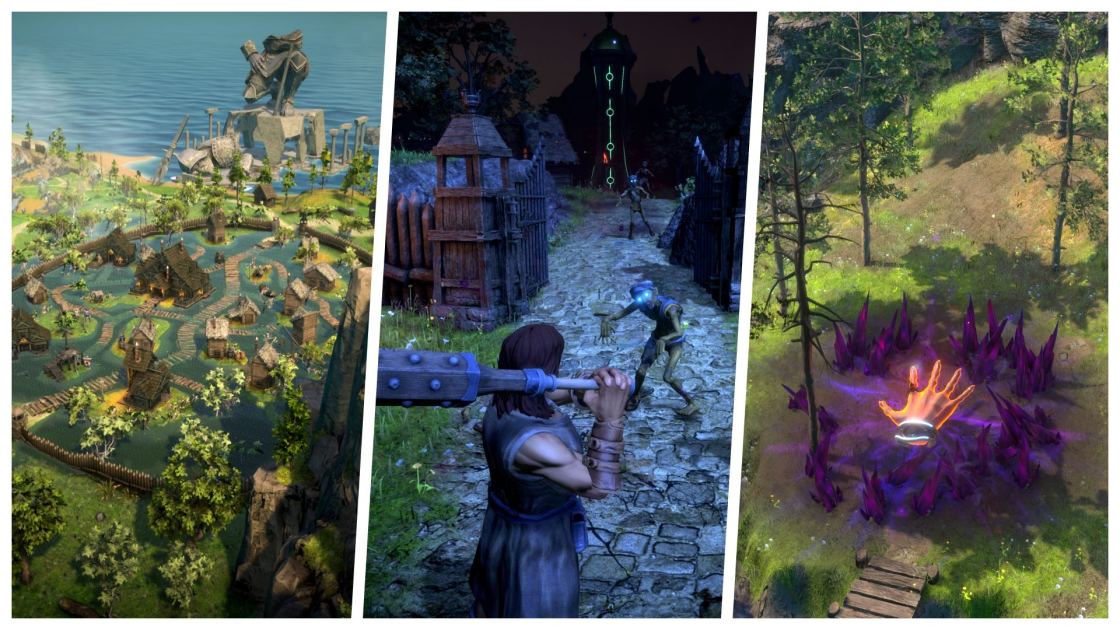  Masters of Albion, Peter Molyneux's final game, just got a huge update and, [vigorous, lips-pursed nodding of approval], suddenly the old god game magic is back 