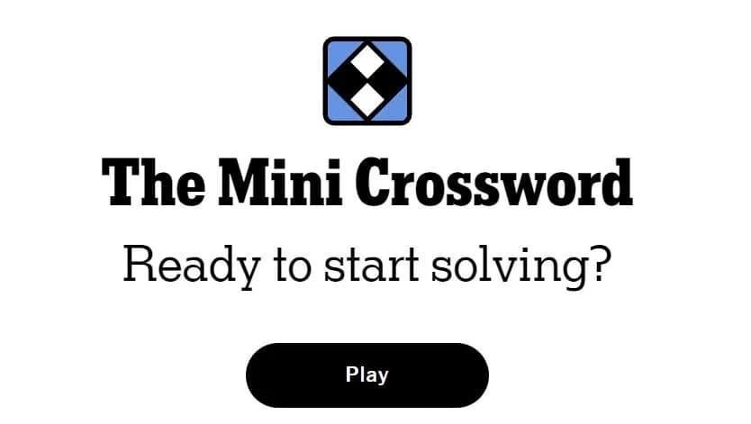 NYT Mini Answers Today: Wednesday, May 6 Crossword Hints