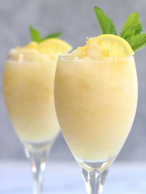 Sgroppino (How To Make Lemon Sorbet Italian Cocktail Recipe)