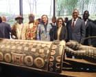 France returns sacred talking drum looted from Côte d’Ivoire over 100 years ago