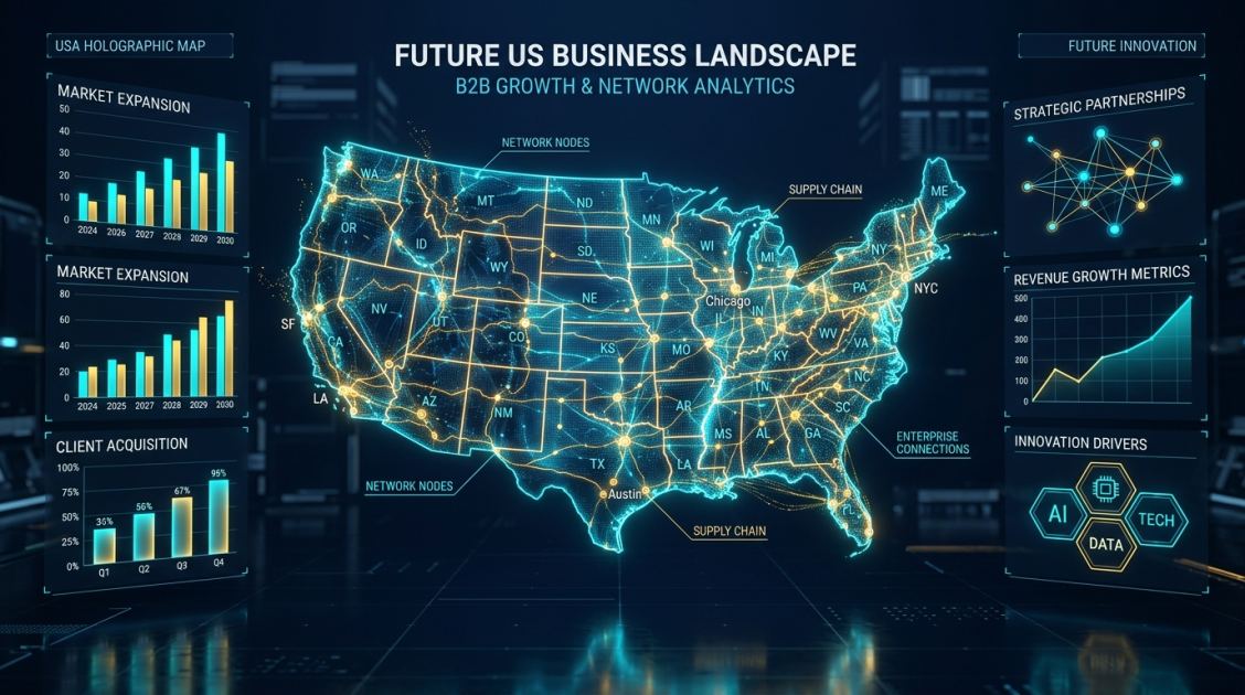 B2B Leads USA — Find US Companies & Decision Makers | LeadsGen
