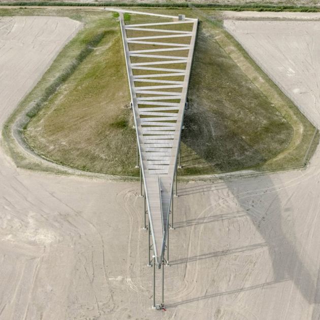 Arup creates arrow-shaped viewpoint for Fehmarnbelt Tunnel project