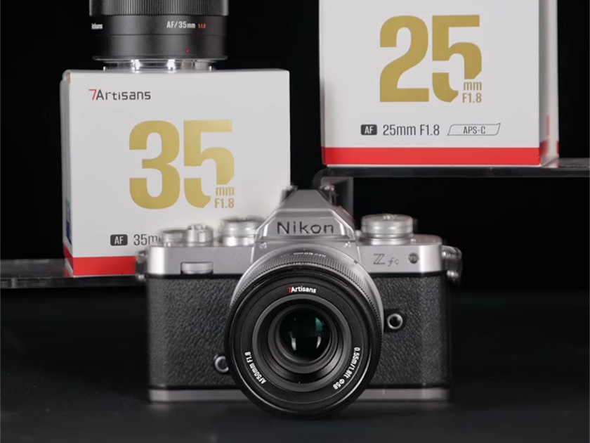 Z mount gets three new lightweight APS-C primes
