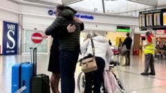 Passengers describe 'surreal' scramble to reach first government flight out of Middle East