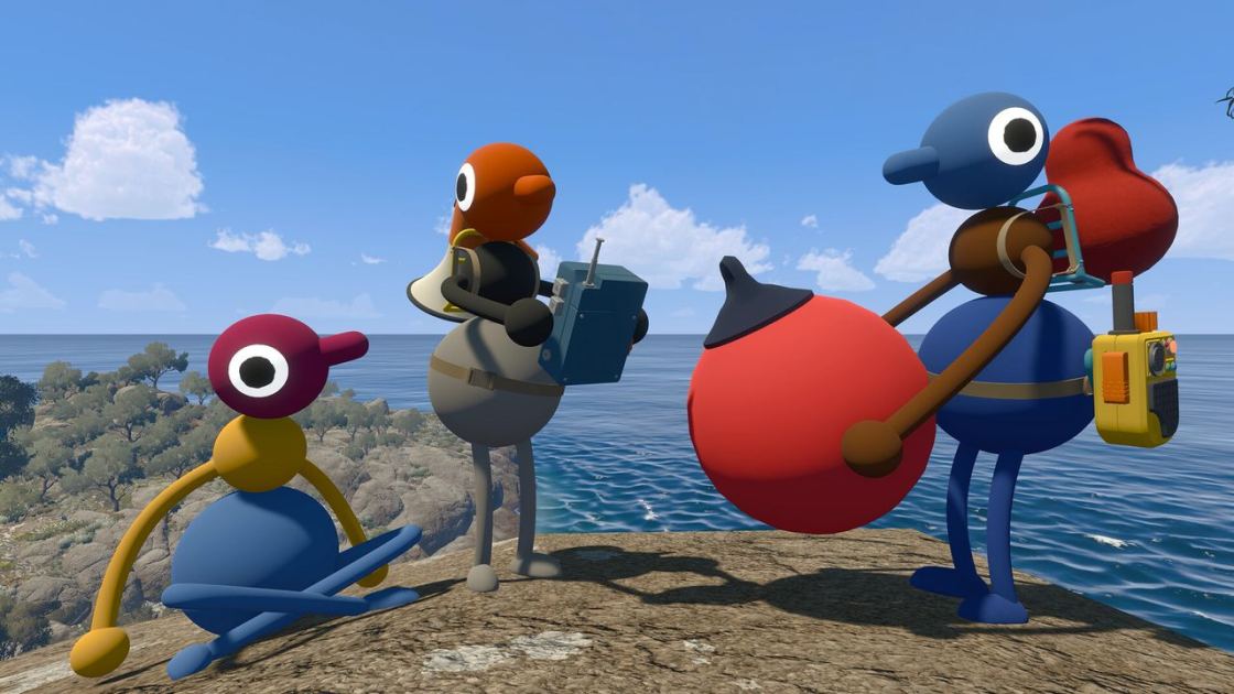  An hour of puzzle-solving in the quirky world of Big Walk is the most fun I've had in co-op in ages 