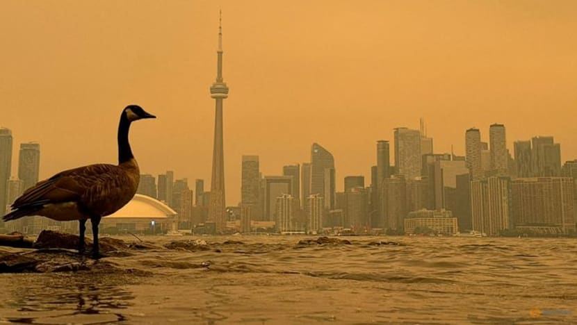 Hazardous wildfire smoke chokes millions in US, Canada