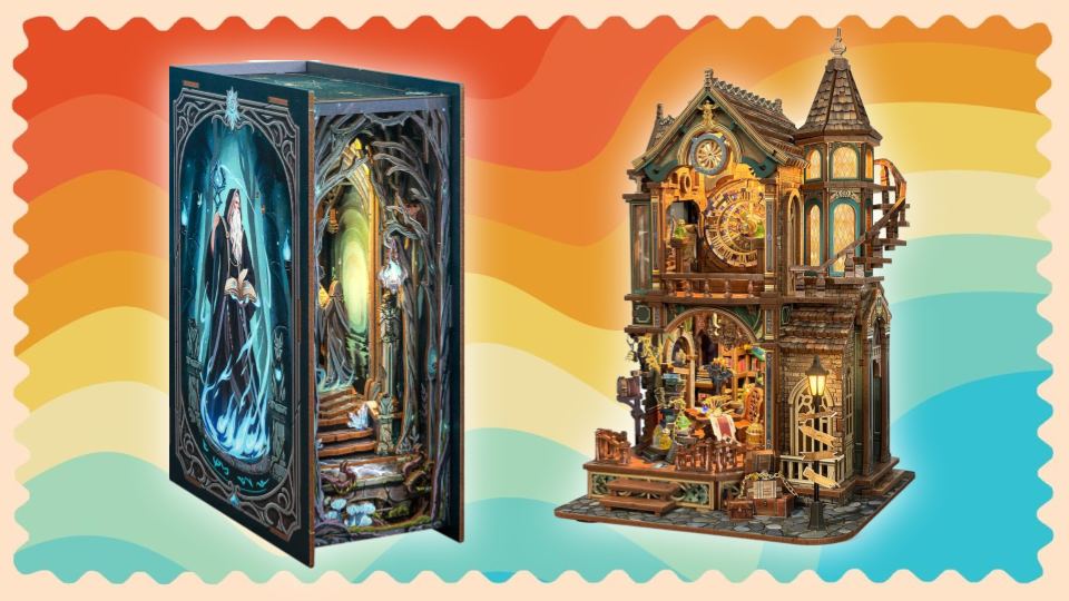 These Fantasy Book Nooks Are a Magical Addition to Your Mixed Media Library