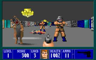 Playing Wolfenstein 3D with one hand in 2026