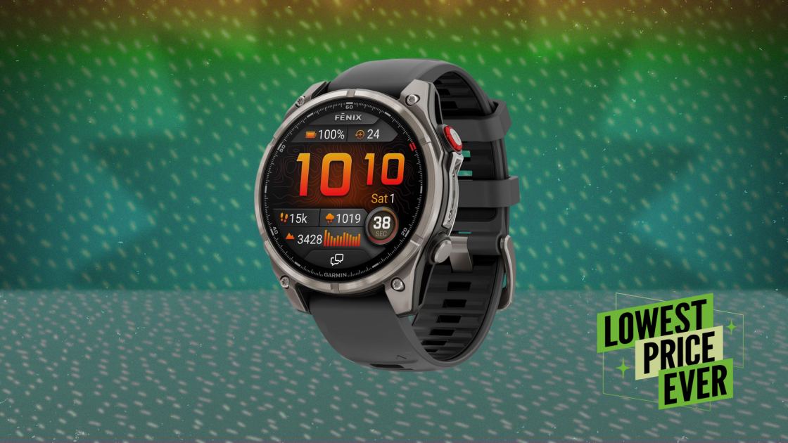 The Garmin Fenix 8 Pro Smartwatch Is $250 Off Right Now