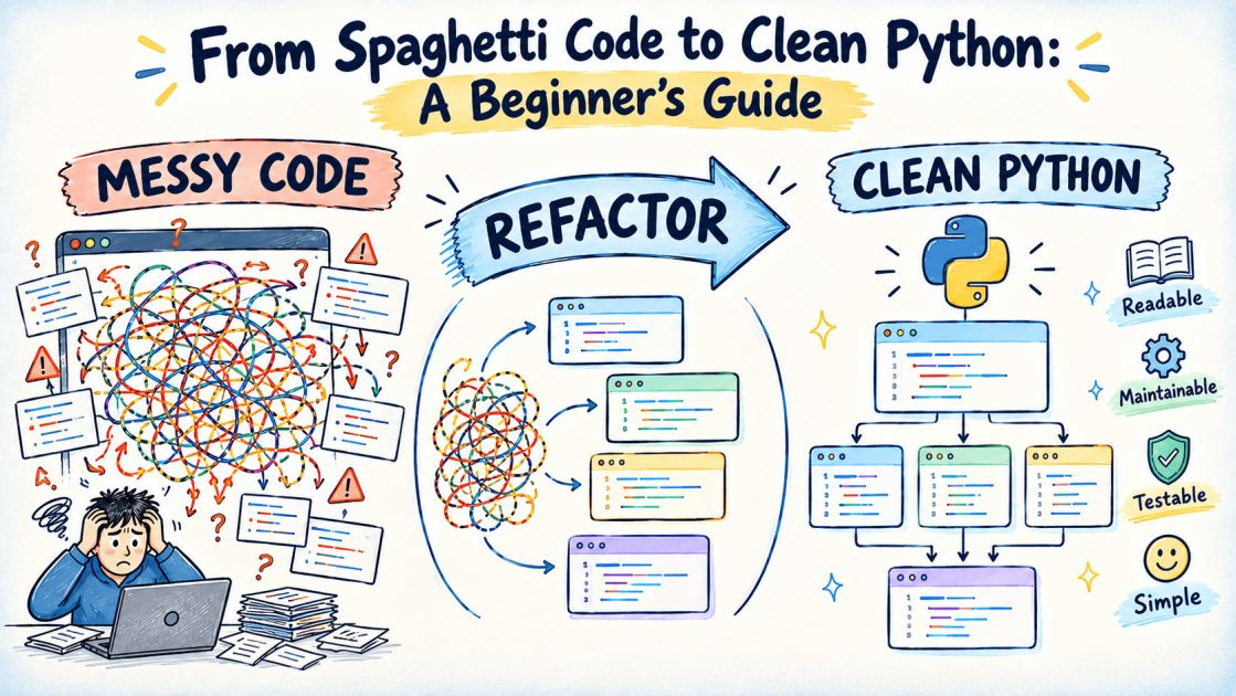 From Spaghetti Code to Clean Python: A Beginner’s Guide