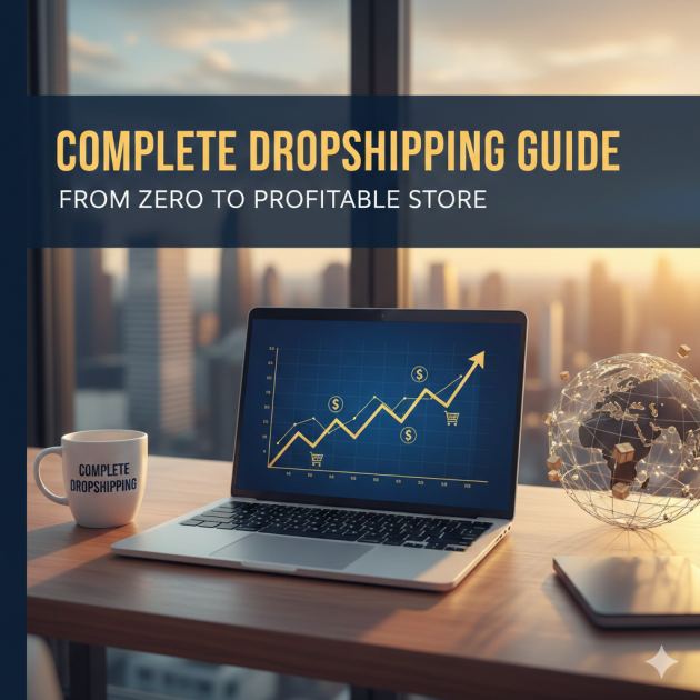 The Dropshipping Mastery Playbook: Building a High-Profit E-Commerce B